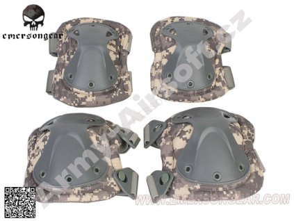 Taktické loketní a kolenní chrániče SET ACU - Emerson  Army shop