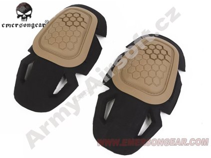 Kolenní chrániče pro kalhoty E4 SET Coyote - Emerson  Army shop