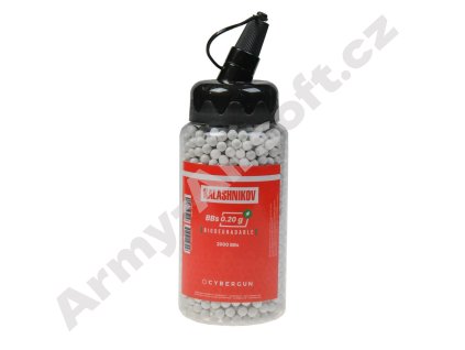 Airsoftové kuličky Kalashnikov BIO 0,20g 2000ks - CYBG  Airsoft