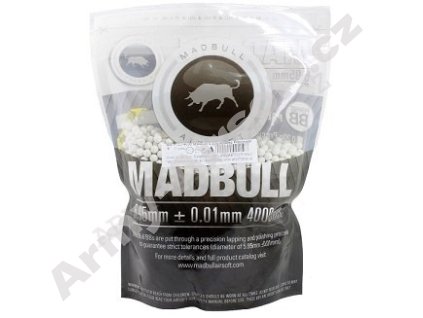 Airsoftové kuličky 0,23g 4000ks Precision - Madbull  Airsoft