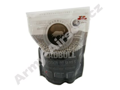 Airsoftové kuličky Bio 0,23g 4000ks Non Bubbles - Madbull  Airsoft