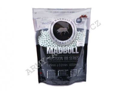 Airsoftové kuličky 0,25g 4000ks Match Grade - MadBull  Airsoft