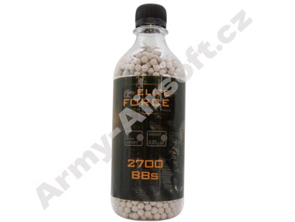 Kuličky BB 6mm 0,25g 2700 ks bílé Elite Force  Airsoft