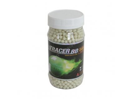 Airsoftové kuličky Tracer Green 0,25g 2400ks - GG  Airsoft