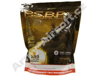 Airsoftové kuličky 0,28g 3550ks - GG  Airsoft