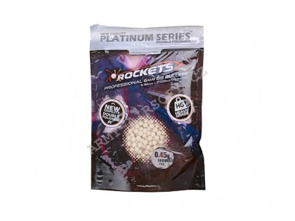 Airsoftové kuličky Platinum Series 0,45g 1000ks - Rockets  Airsoft