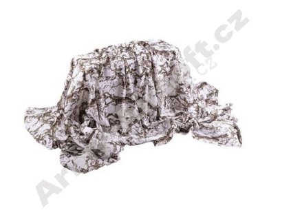 Síť maskovací LASER CUT 1,5 x 3 m SNOW CAMO - Mil-Tec  Airsoft