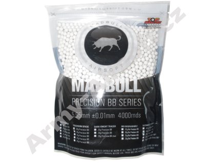 Airsoftové kuličky Bio 0,30g 4000ks Non Bubbles - Madbull  Airsoft