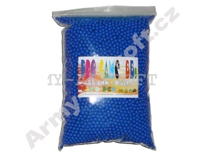 Airsoftové kuličky 0,12g 8300ks MODRÉ - PRO GAME  Airsoft