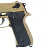 Airsoftová pistole M92S TAN celokov, blowback - WE  Airsoft