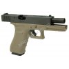 Glock 18C Gen4, pískové tělo - kovový závěr, blowback WE  Airsoft