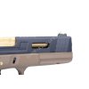 W-Force G18 - Black/TAN - kovový závěr, zlatá hlaveň, blowback  Airsoft