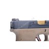 W-Force G18 - Black/TAN - kovový závěr, zlatá hlaveň, blowback  Airsoft