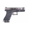 W-Force G17 - Silver/Black - kovový závěr, stříbrná hlaveň, blowback  Airsoft