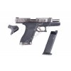 W-Force G17 - Silver/Black - kovový závěr, stříbrná hlaveň, blowback  Airsoft