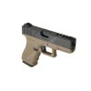 Glock 23 Gen4 - TAN, kovový závěr, blowback - WE  Airsoft