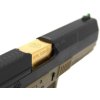 GP1799 T6 - GBB, černý kovový závěr, pískový rám, zlatá hlaveň  Airsoft