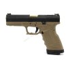 GP1799 T6 - GBB, černý kovový závěr, pískový rám, zlatá hlaveň  Airsoft