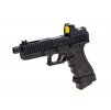 Airsoft pistole EU17  plus  BDS, černá - VORSK  Airsoft