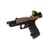 Airsoft pistole EU18 plus BDS, Black/Tan - VORSK  Airsoft