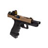 Airsoft pistole EU18 plus BDS, Black/Tan - VORSK  Airsoft
