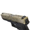 Airsoft pistole R17 Gen3 - s rytím, bronz, kovový závěr, blowback - WE  Airsoft