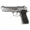 Airsoft pistole M92 Silver, celokov, blowback - WE  Airsoft