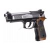 Airsoftová pistole M92 BioHazard, Dual tone, celokov, blowback - WE  Airsoft