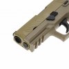 Airsoft pistole F18 (F228 E2) TAN, blowback, celokov - WE  Airsoft