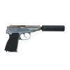 Airsoft pistole Makarov 654K Silver - celokov, blowback - WE  Airsoft