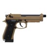 Airsoft pistole Taurus PT92 kov CO2 TAN se závitem - CYBG  Airsoft