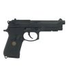 Airsoft pistole Beretta M9 A1 MARINE logo, černá, celokov, blowback, CO2 - WE  Airsoft