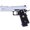 Airsoft pistole Hi-Capa Dragon 5.1 B CO2 Stainless, blowback, celokov - WE  Airsoft