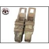 Sumka fastmag 2x pistolová sumka A-TACS - EMERSON  Airsoft