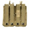 Sumka MODULAR na zásobníky dvojitá 4 kapsy Coyote- MFH  Airsoft