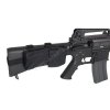Sumka na zásobníky M4/M15/M16 na pažbu - black - ACM  Airsoft