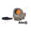 Airsoft kolimátor M21 Reflex Sight, červené podsvícení, pískový - Aim-O  Airsoft