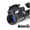 Airsoft optika 1-4x24, černá - Aim-O  Airsoft