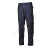 Kalhoty BDU prošité MODRÉ - MFH  Maskáče