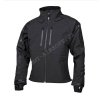 Bunda softshell PROTECT Černá - MFH  Maskáče