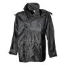 Bunda nepromokavá ČERNÁ - MFH  Maskáče