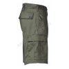 Kraťasy US střih BDU boční kapsy ZELENÉ - MFH  Maskáče