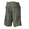 Kraťasy US střih BDU boční kapsy ZELENÉ - MFH  Maskáče