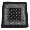 Šátek BANDANA 55x55 cm ČERNÁ/BÍLÁ - MFH  Maskáče