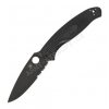 Nůž zavírací RESILIENCE™ kombinované ostří Černý - Spyderco  Army shop