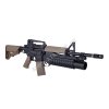 Colt M4A1 crane pažba + granátomet celokov TAN - Specna Arms  Airsoft