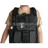 Harness taktická vesta - černá  Airsoft
