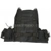 Taktická vesta HSG Wasatch Modular - černá  Airsoft
