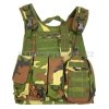 Taktická vesta - Plate Carrier Cordura 1000D woodland  Airsoft