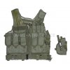 Taktická vesta zelená Warrior  Airsoft